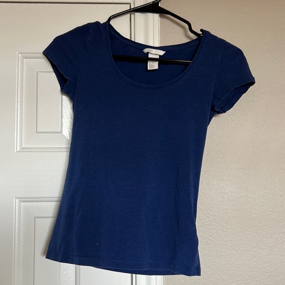XS blue top H&M